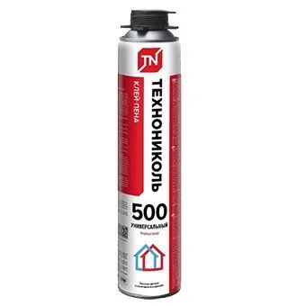 Клей-пена ТЕХНОНИКОЛЬ 500 PROFESSIONAL универсальный 740гр