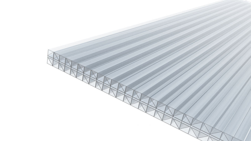 Поликарбонат 2100х6000 толщ.4,0мм (пл-ть 0,45кг/м2)
