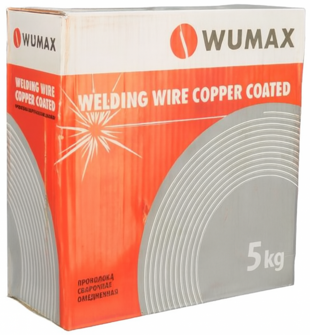 Сварочная проволока ER7OS-6, ф 0.8мм, 5кг, WUMAX