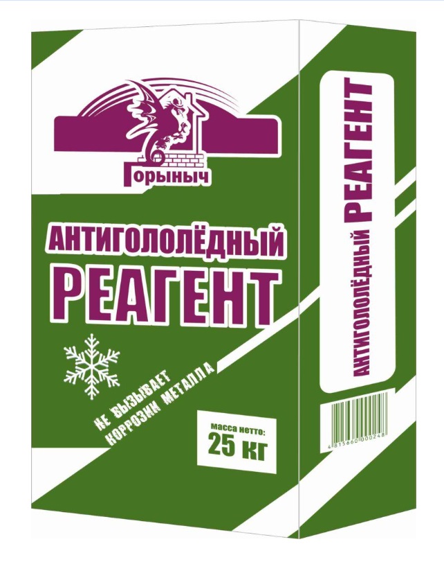 Антигололедный реагент Горыныч 25кг