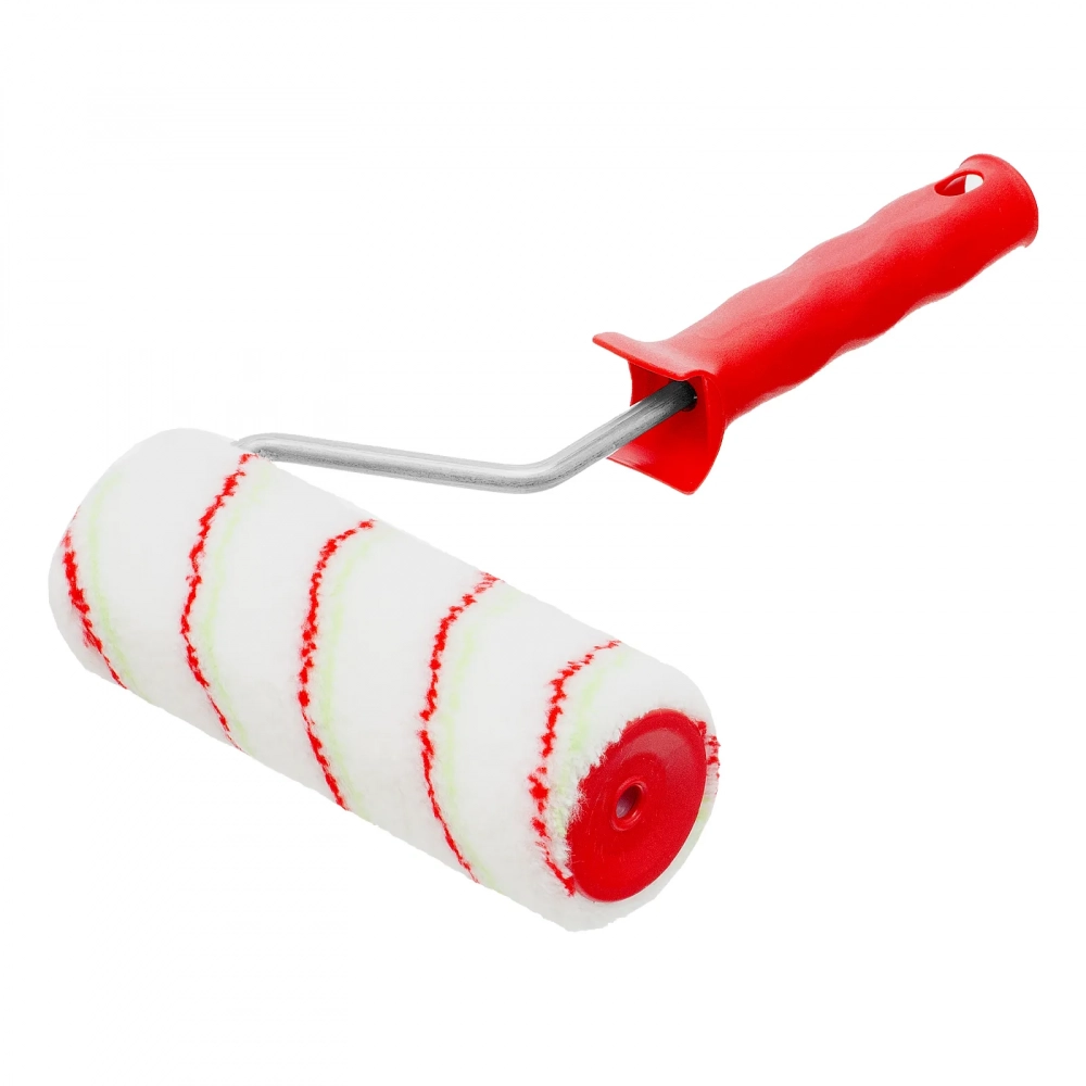 Валик «Эмали» 180мм, ворс 12мм, D-48 мм, D ручки-8 мм, полиакрил, полиамид Сибртех