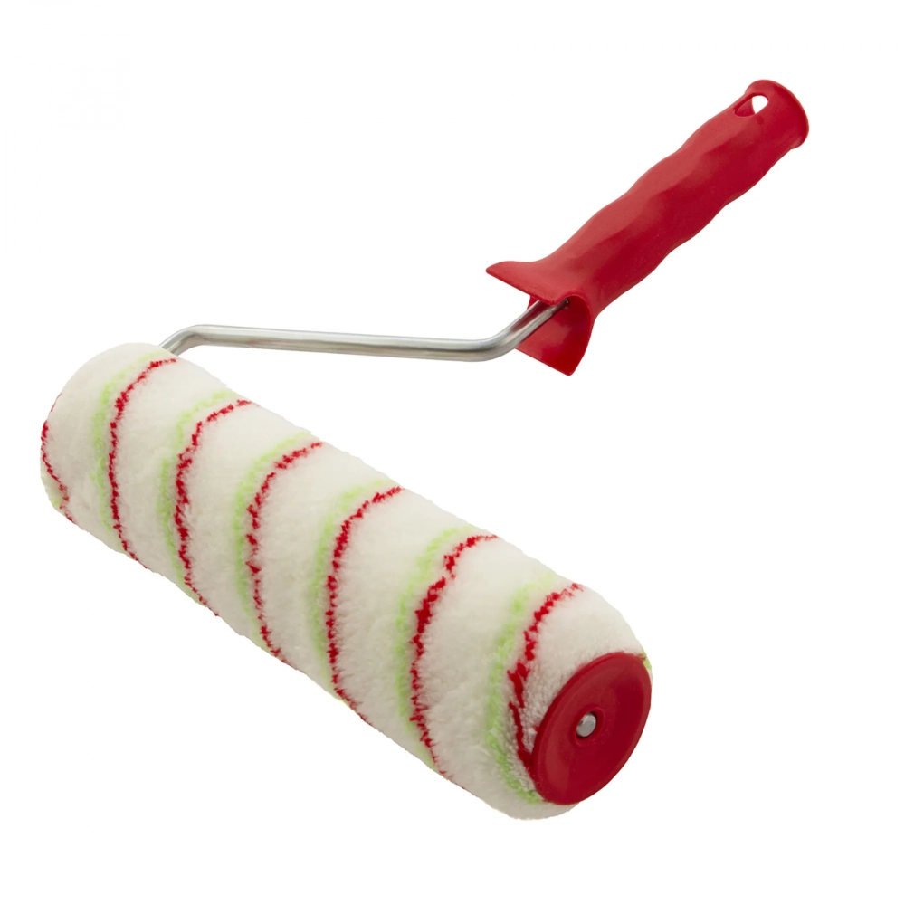 Валик «Эмали» 250мм, ворс 12мм, D-48 мм, D ручки-8 мм, полиакрил, полиамид Сибртех