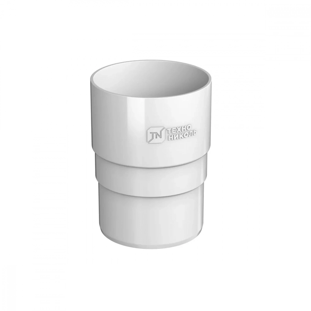 Муфта трубы ПВХ ТехноНИКОЛЬ 125/82, белый