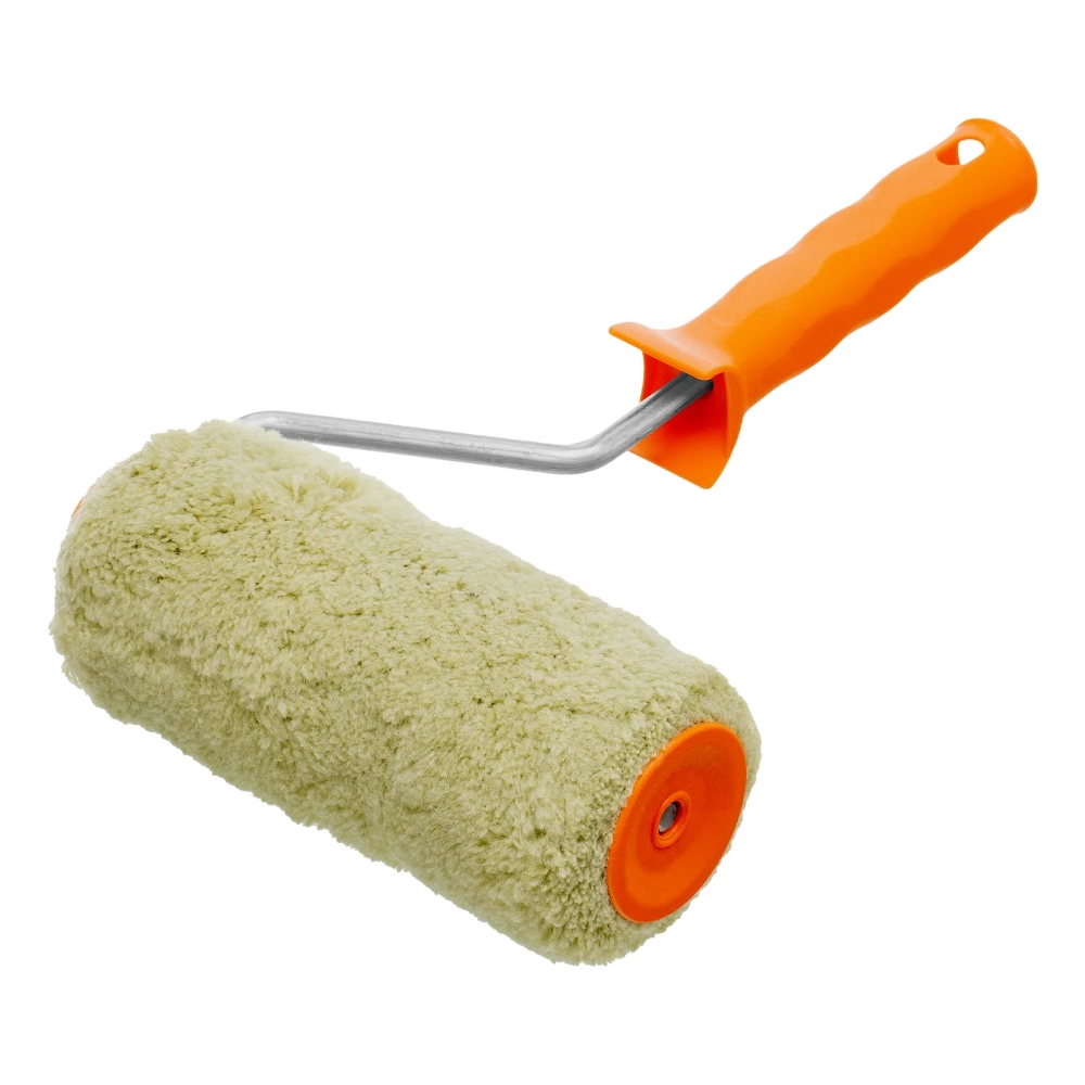 Валик «Фасадные работы» 180мм, ворс 18мм, D-48 мм, D ручки-8 мм, полиакрил, полиэстер Сибртех