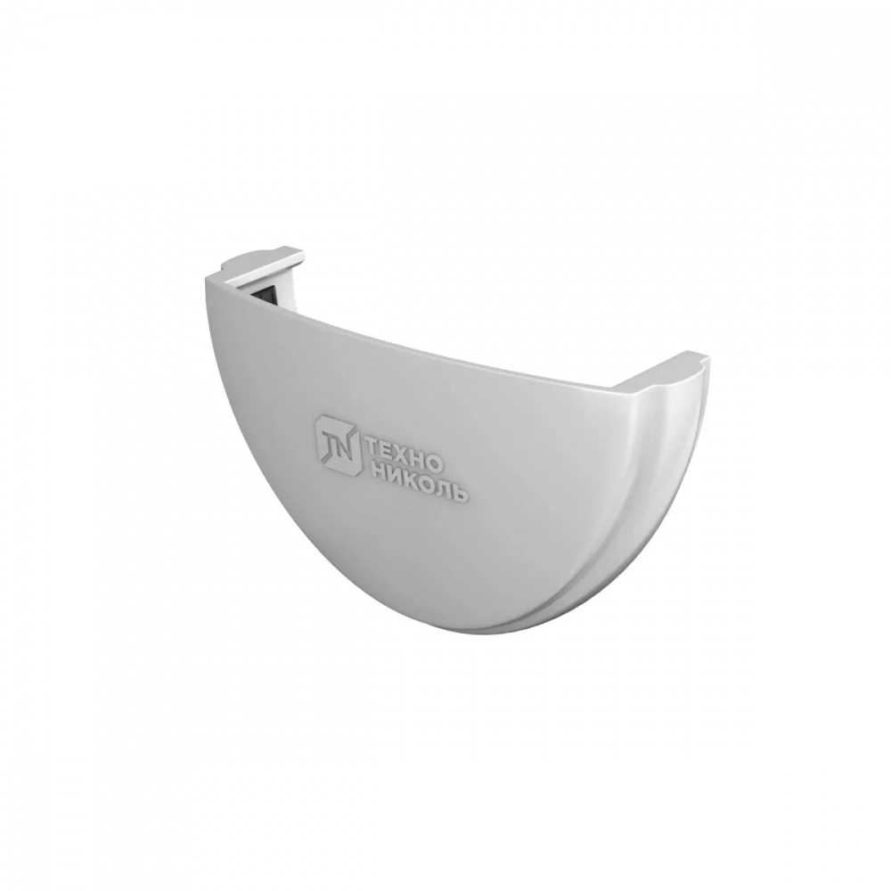 Заглушка желоба ПВХ ТехноНИКОЛЬ 125/82, белый