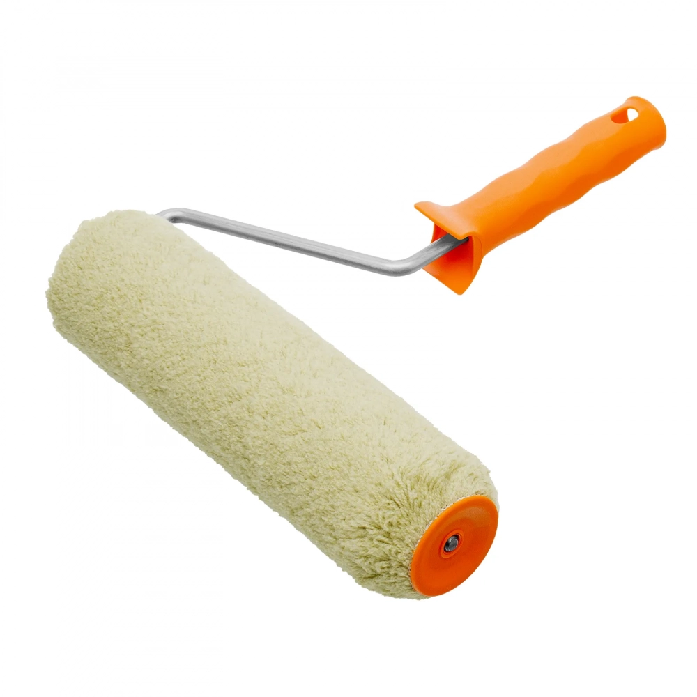 Валик «Фасадные работы» 250мм, ворс 18мм, D-48 мм, D ручки-8 мм, полиакрил, полиэстер Сибртех