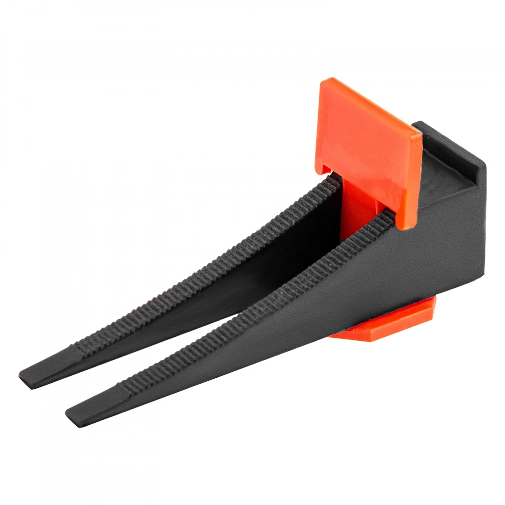 Система выравнивания плитки (СВП) комплект: зажимы, клинья (250/250 шт) в пакете Сибртех