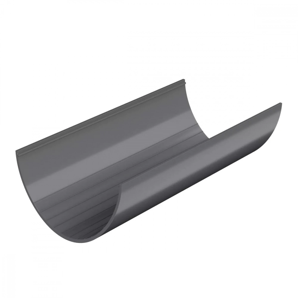 Желоб водосточный ТехноНИКОЛЬ 125/82, 3 м, серый графит