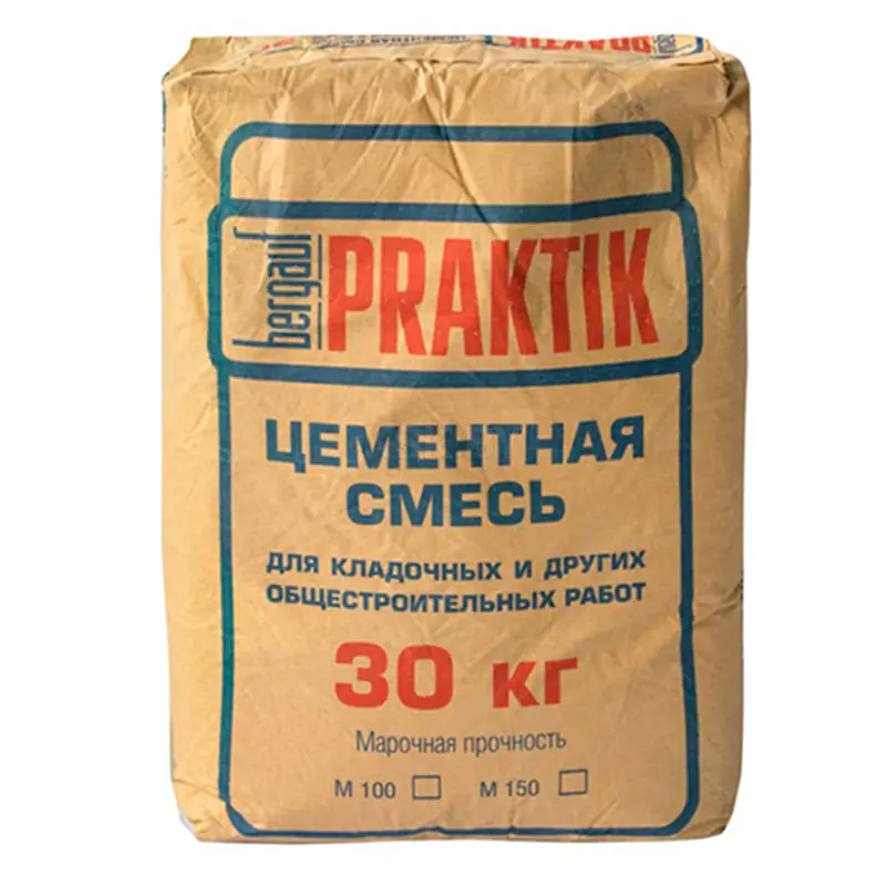 Кладочная смесь Bergauf Praktik универсальная с минеральными добавками 30 кг